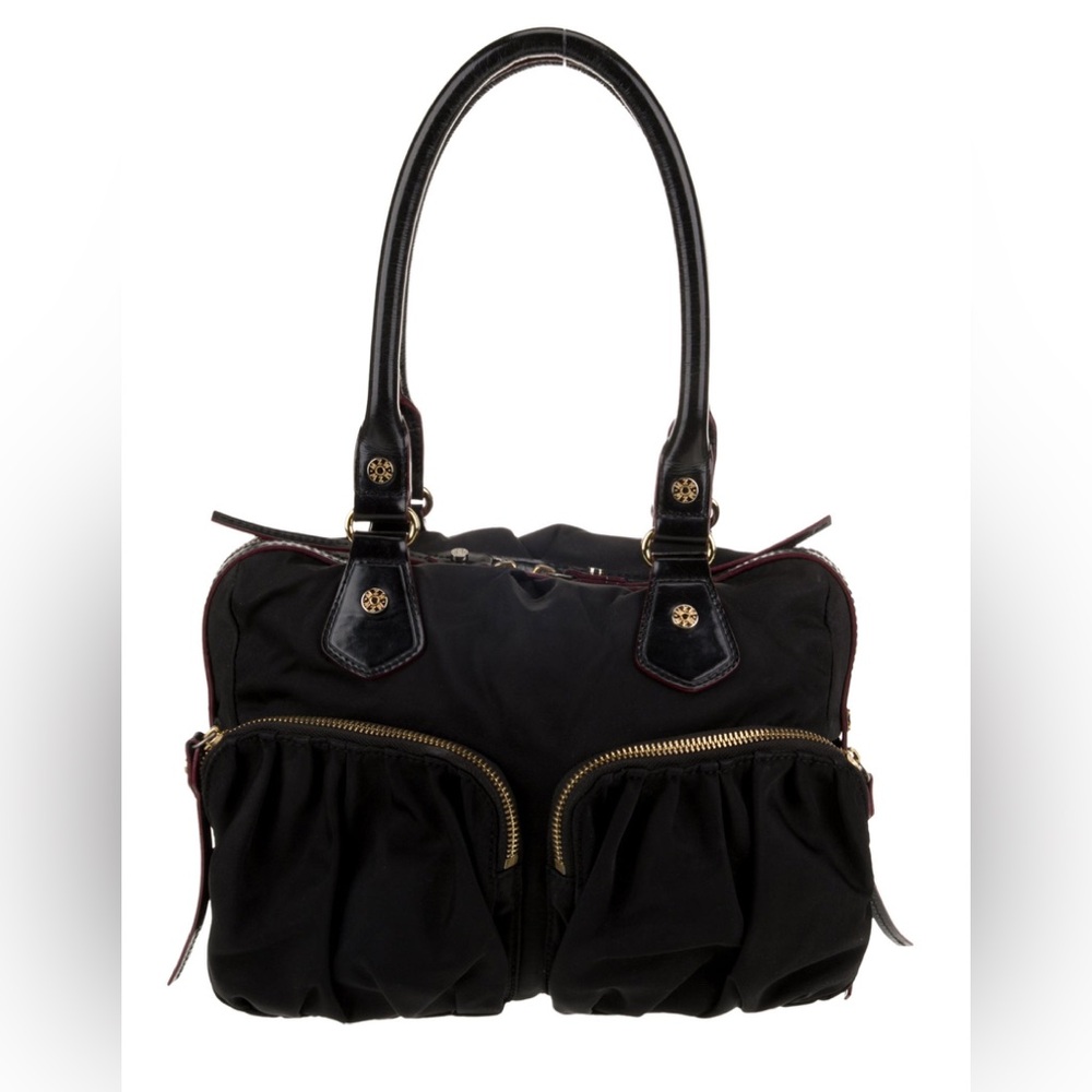 MZ WALLACE “Jane” Shoulder Nylon Bedford Black Handbag